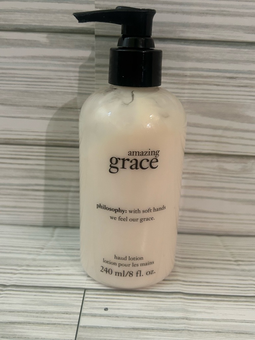 Philosophy Amazing Grace Hand Lotion - Cream with Black Pump